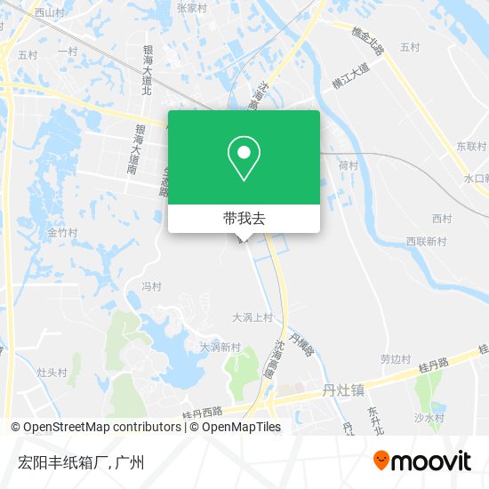 宏阳丰纸箱厂地图