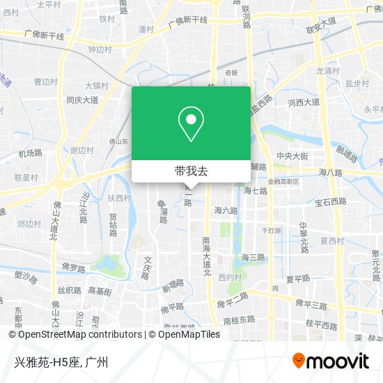 兴雅苑-H5座地图