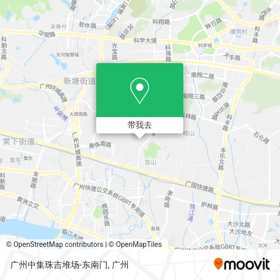 广州中集珠吉堆场-东南门地图