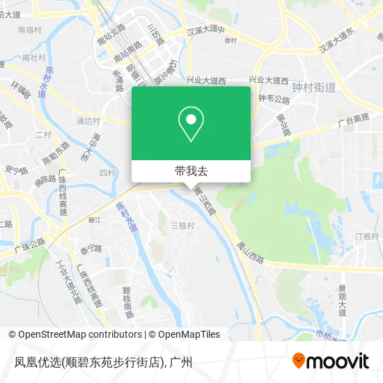 凤凰优选(顺碧东苑步行街店)地图