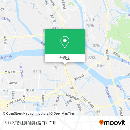 S112/碧桂路辅路(路口)地图
