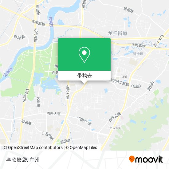 粤欣胶袋地图