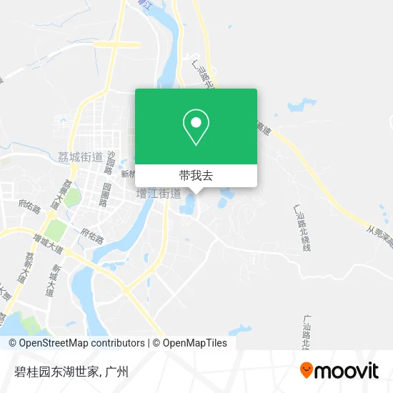 碧桂园东湖世家地图