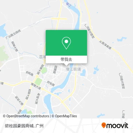 碧桂园豪园商铺地图