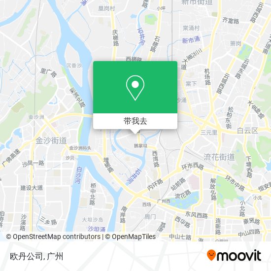 欧丹公司地图