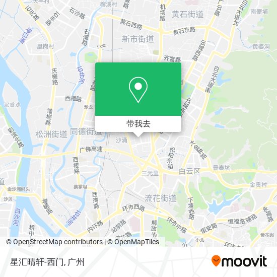 星汇晴轩-西门地图