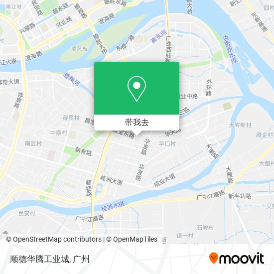顺德华腾工业城地图