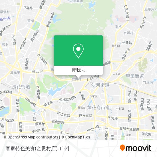 客家特色美食(金贵村店)地图