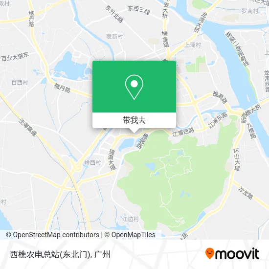 西樵农电总站(东北门)地图