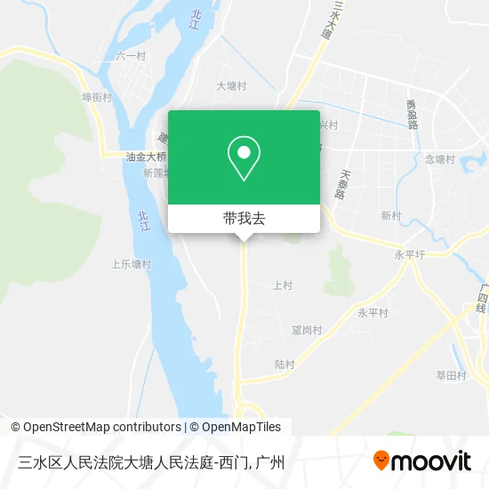 三水区人民法院大塘人民法庭-西门地图