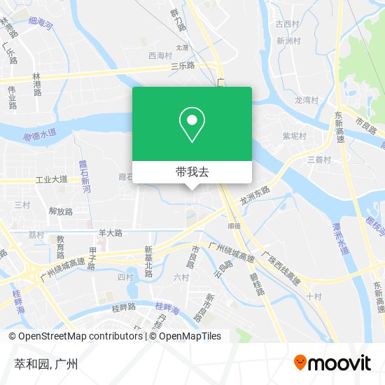 萃和园地图