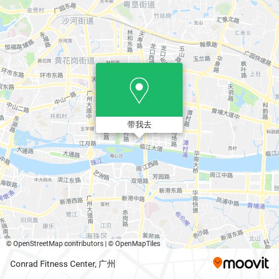 Conrad Fitness Center地图