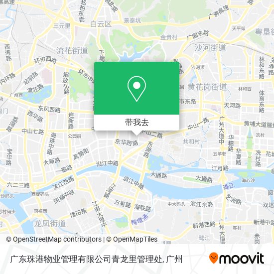 广东珠港物业管理有限公司青龙里管理处地图