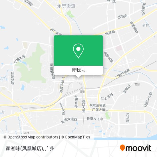家湘味(凤凰城店)地图