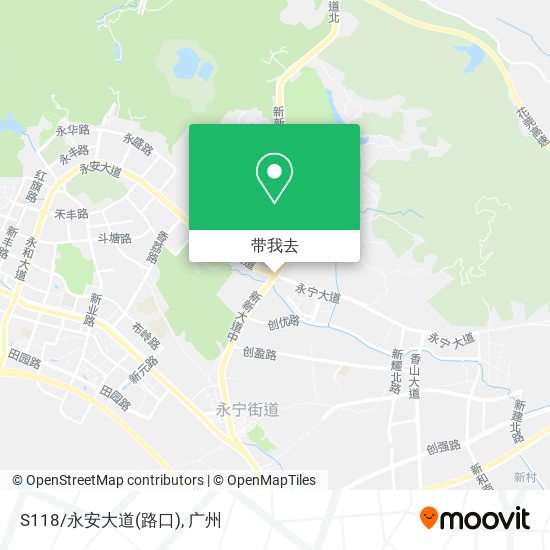 S118/永安大道(路口)地图