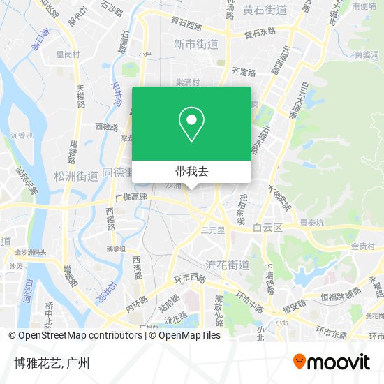 博雅花艺地图