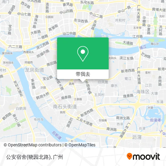 公安宿舍(晓园北路)地图