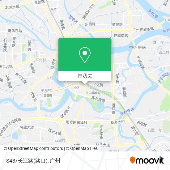 S43/长江路(路口)地图