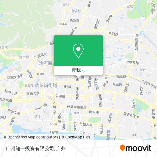 广州知一投资有限公司地图