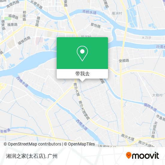 湘润之家(太石店)地图