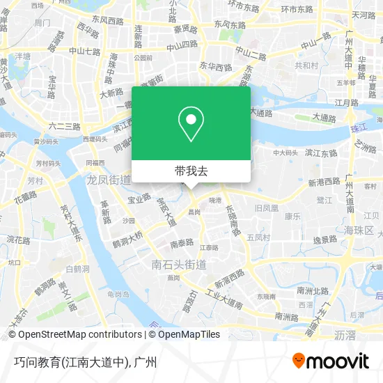 巧问教育(江南大道中)地图
