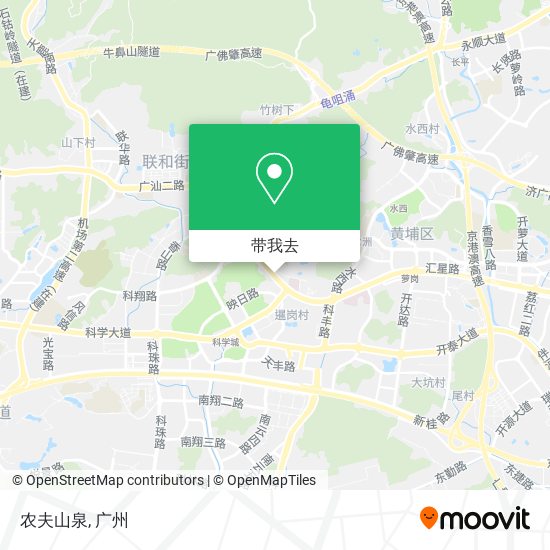 农夫山泉地图