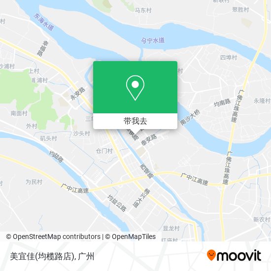 美宜佳(均榄路店)地图