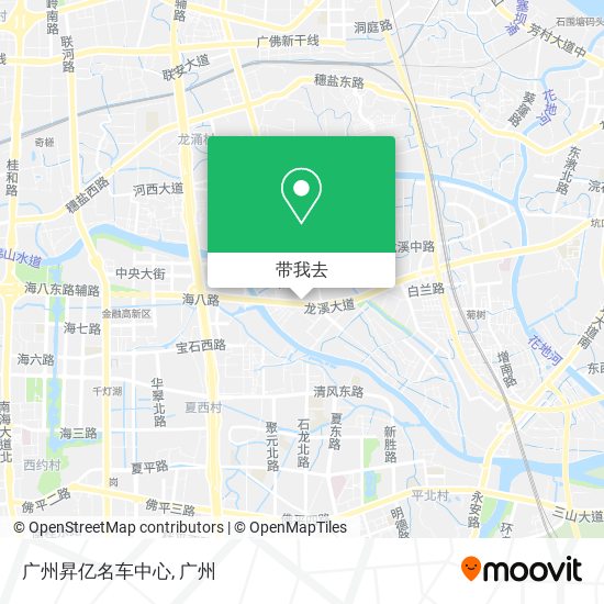 广州昇亿名车中心地图