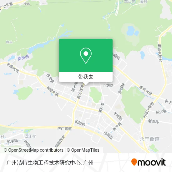 广州洁特生物工程技术研究中心地图