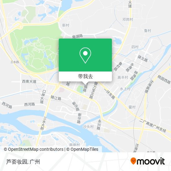 芦荟妆园地图