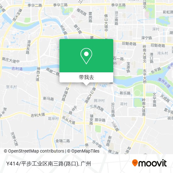 Y414/平步工业区南三路(路口)地图