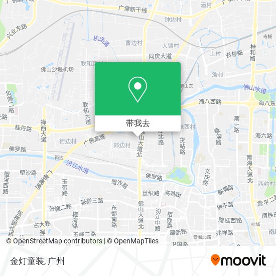 金灯童装地图
