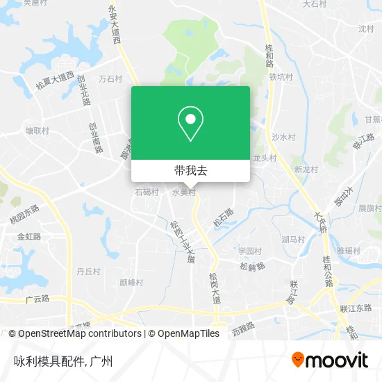 咏利模具配件地图