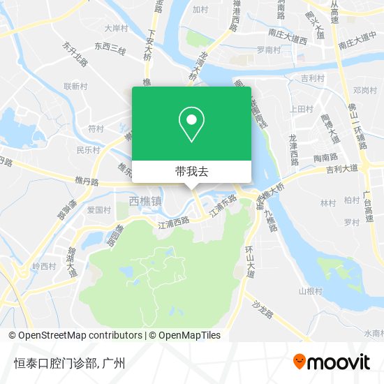 恒泰口腔门诊部地图
