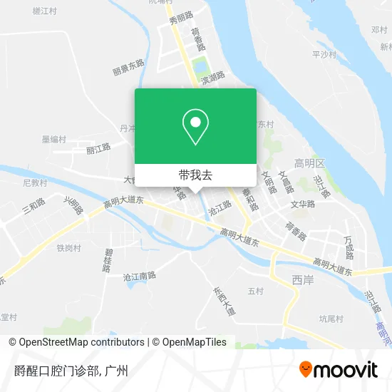 爵醒口腔门诊部地图