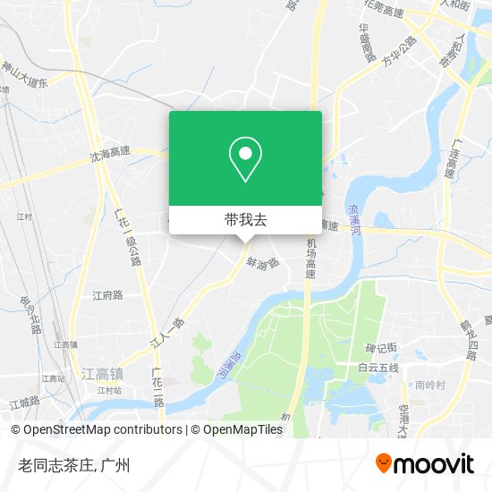 老同志茶庄地图
