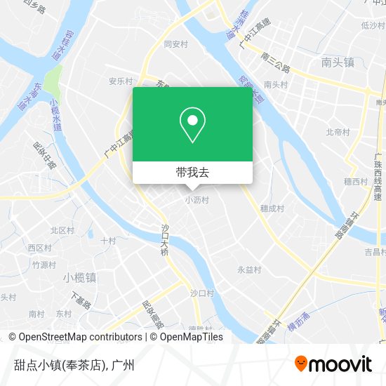 甜点小镇(奉茶店)地图