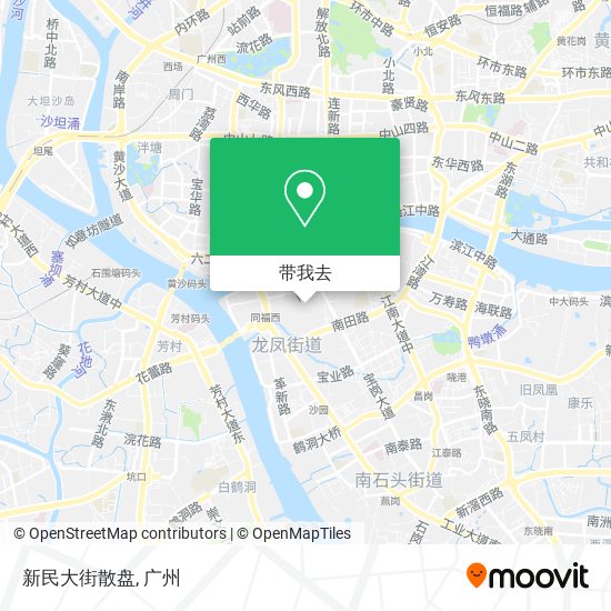 新民大街散盘地图