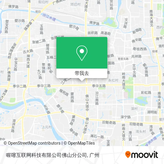 喔噻互联网科技有限公司佛山分公司地图