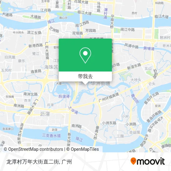 龙潭村万年大街直二街地图