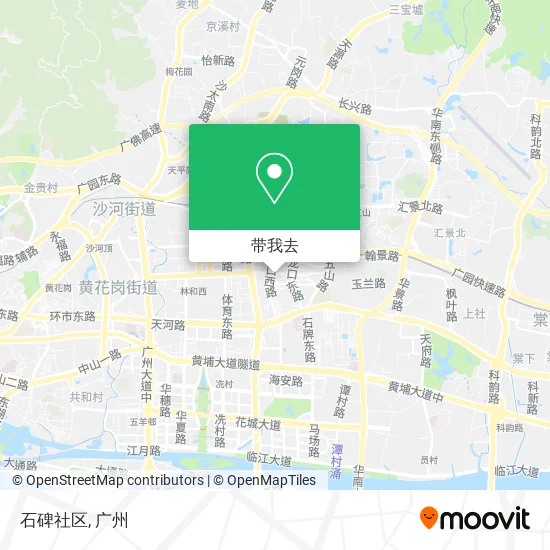 石碑社区地图
