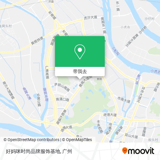好妈咪时尚品牌服饰基地地图