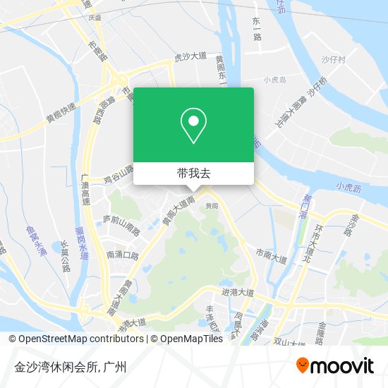 金沙湾休闲会所地图