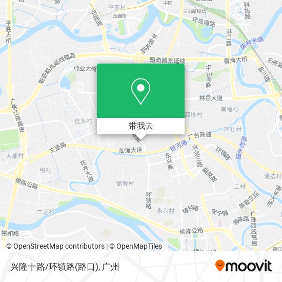 兴隆十路/环镇路(路口)地图