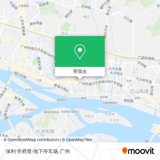 保利·学府里-地下停车场地图