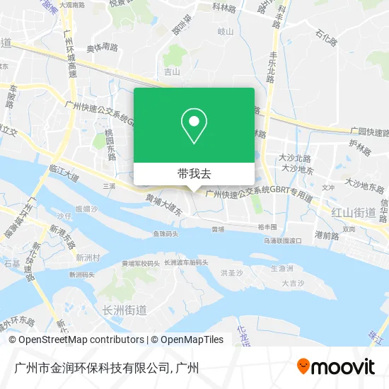 广州市金润环保科技有限公司地图