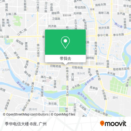 季华电信大楼-B座地图
