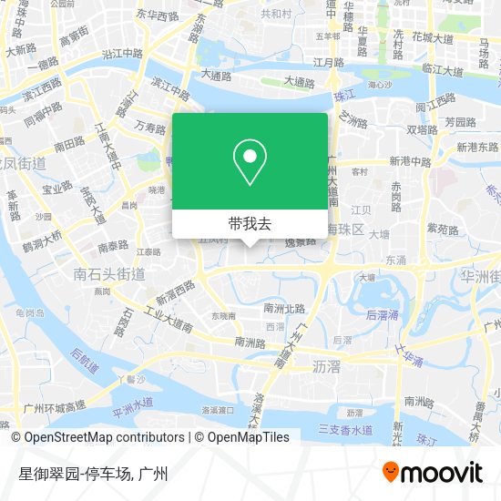 星御翠园-停车场地图