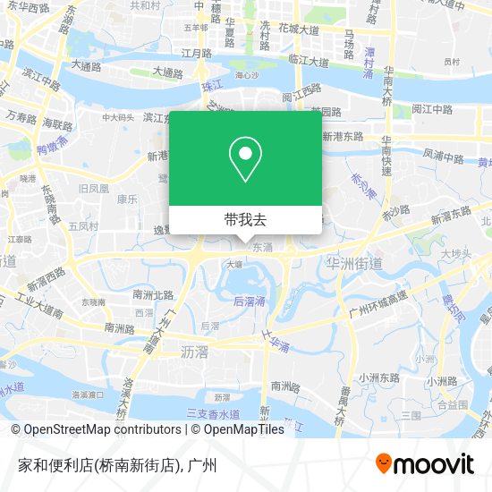 家和便利店(桥南新街店)地图