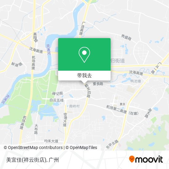 美宜佳(祥云街店)地图